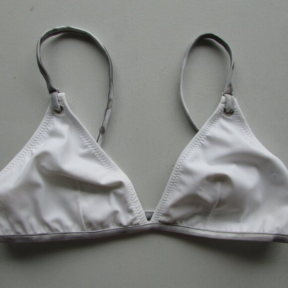 Blue Point White Bikini Top - Sz 8 - Picture 3 of 8